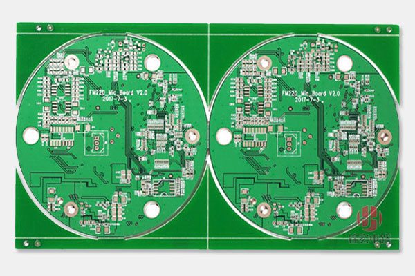 圓形PCB,雙面噴錫線路板 圓形pcb線路板,雙面圓形電路板